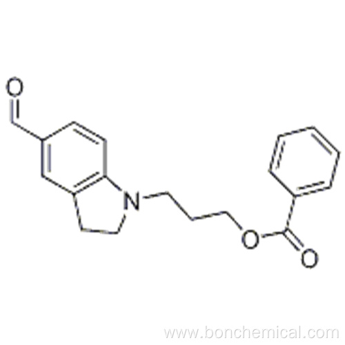 1-[3-(benzoyloxy)propyl]-2,3-dihydro-1H-Indole-5-carboxaldehyde CAS 350797-52-3